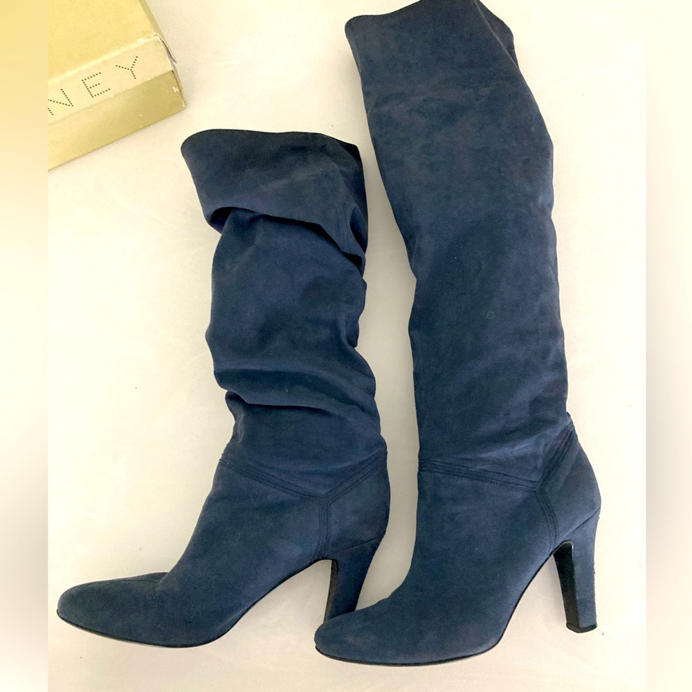 Stella McCartney vegan suede boots size 10.5